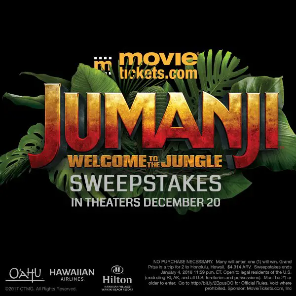 Welcome To The Jungle Sweepstakes