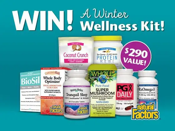 Wellness Kit from Natural Factors Sweepstakes