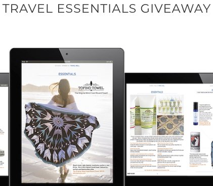 Travel Essentials Giveaway