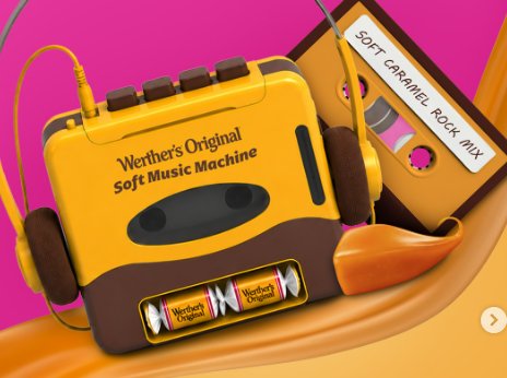 Werther’s Original Soft Music Machine Sweepstakes - Win a Werther’s Original Soft Music Machine & More (200 WInners)