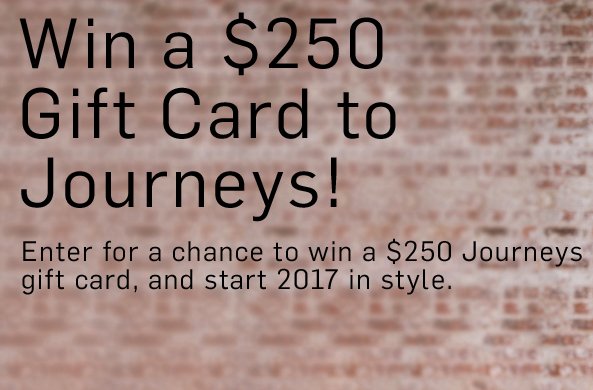 Westfield Journeys Sweepstakes