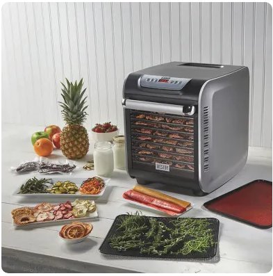 Weston 10 Tray Digital Food Dehydrator With Oven-Style Door (75-1001-W) Giveaway