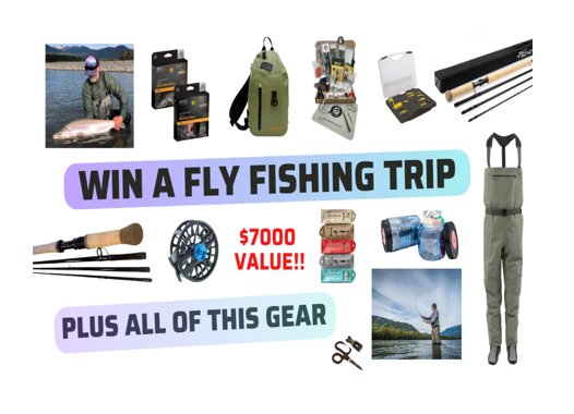 Wet Fly Swing Podcast Fly Fishing Trip & Gear Giveaway - Win A $7,000 Fly Fishing Trip + Lots Of Gear