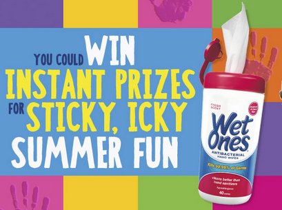 Wet Ones Summer Fun Promo