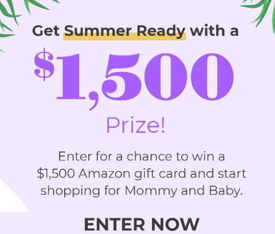What To Expect Baby Bump Giveaway - Win A $1,500 Gift Card To Amazon