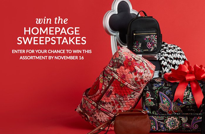 What! Win The Homepage Sweepstakes!