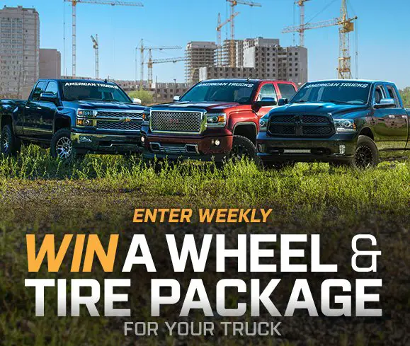Wheel and Tire Package Giveaway
