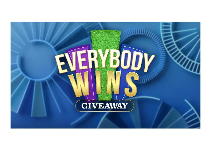 Wheel Of Fortune Everybody Wins Giveaway - Win $5,000 Cash Or Wheel Of Fortune Gift Card