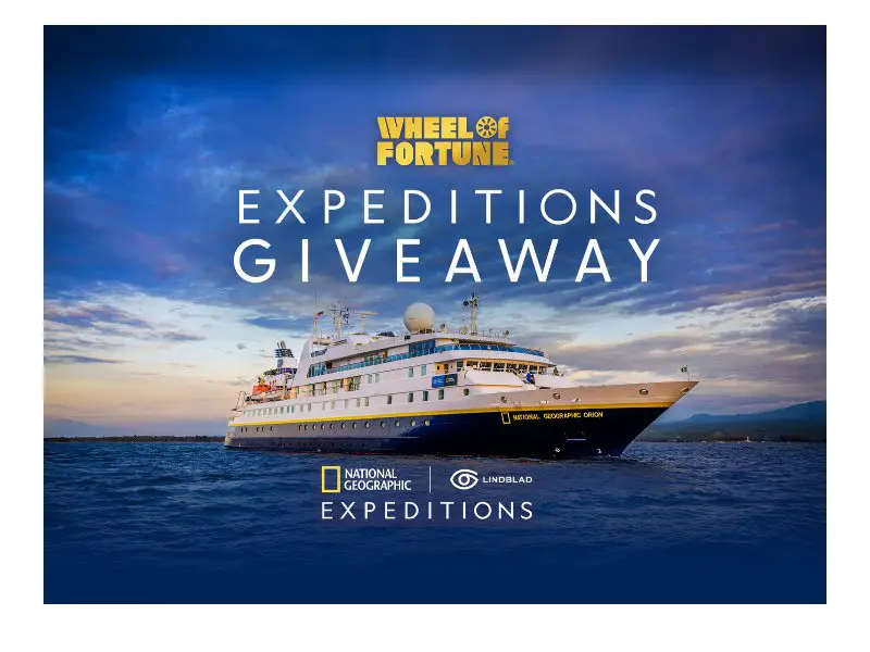 Wheel Of Fortune Expeditions Giveaway - Win An Expedition For Two (Six Winners)