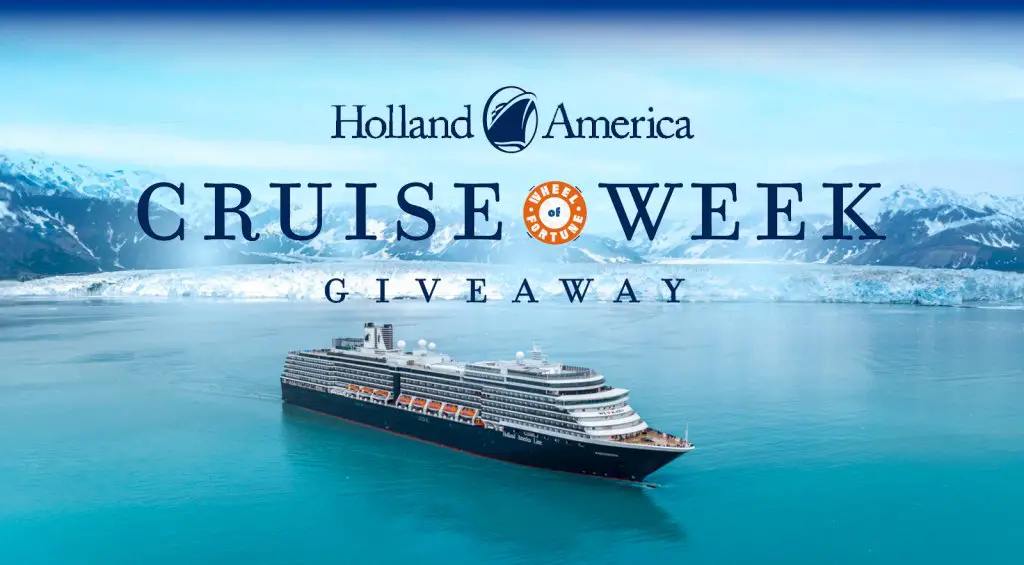 Wheel of Fortune Holland America Cruise Week Giveaway – Win A 7-Day Cruise Vacation For 2