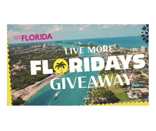 Wheel Of Fortune Live More Floridays Giveaway -  Win a trip for 4 to Florida