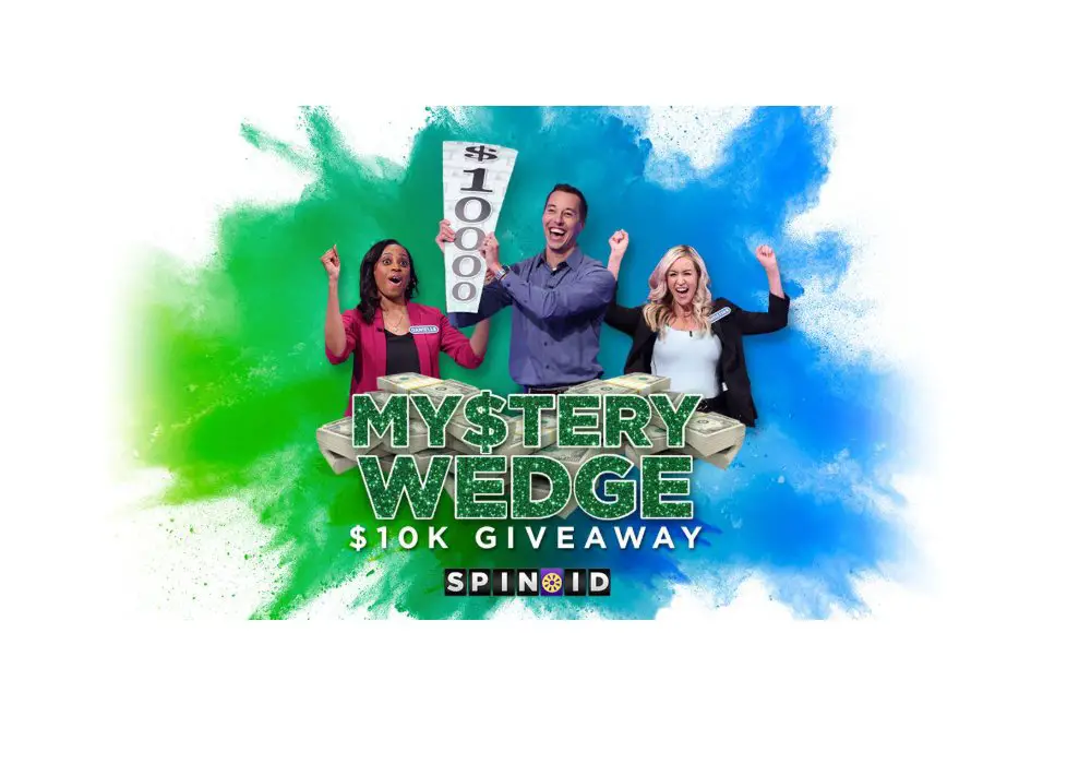 Wheel Of Fortune My$tery Wedge $10K Giveaway XXIII - Win $10,000 (87 Winners)