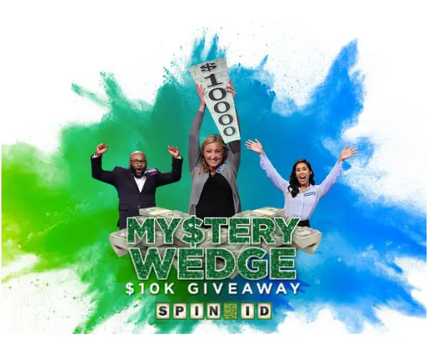 Wheel Of Fortune Mystery Wedge $10K Giveaway XVII - Win Up To $10,000 (95 Winners)