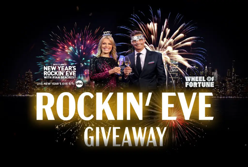 Wheel Of Fortune Rockin’ Eve Giveaway - Win A 5-Night Trip For 2 To New York