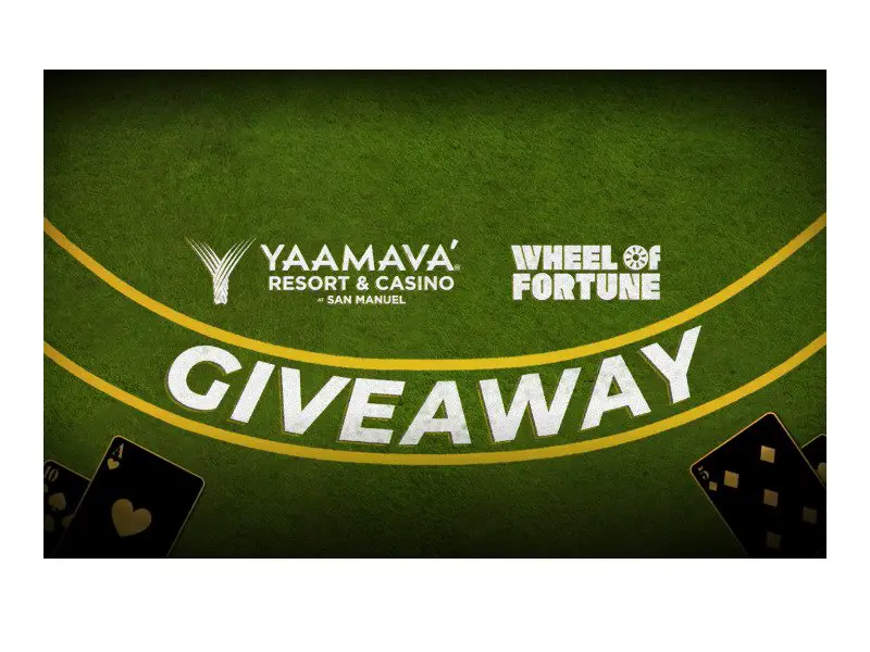 Wheel Of Fortune Yaamava’ Resort & Casino Giveaway - Win A Three-Night Vacation For Two (10 Winners)