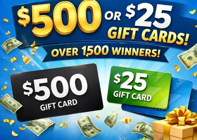 White Claw Couple of Claws Sweepstakes - Win a $500 or $25 Gift Card (Over 1500 Winners)