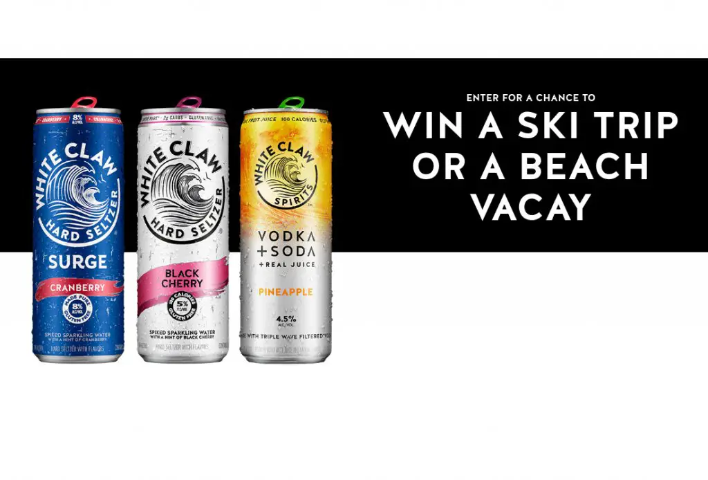 White Claw Thrill Or Chill 2024 Getaway Sweepstakes - Win A Trip For 2 To Breckinridge, CO or Cabo San Lucas