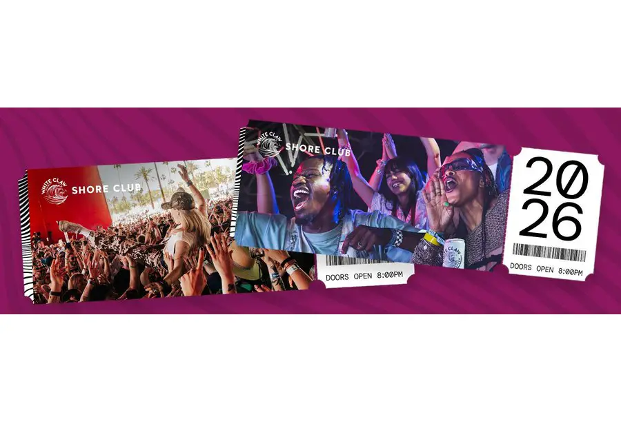 White Claw Wednesday Shore Club Event E-Gift Card June Sweepstakes - Win A $1,000 Ticketmaster Gift Card (2 Winners)