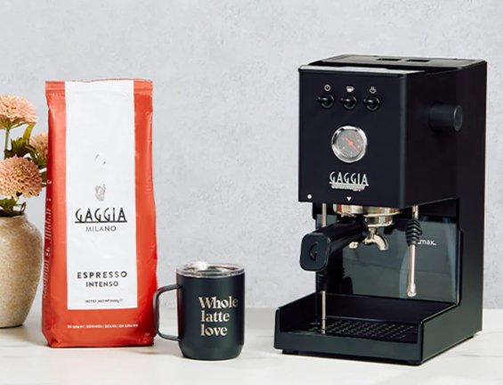 Whole Latte Love June Giveaway - Espresso Machine, Coffee & Mug Up For Grabs