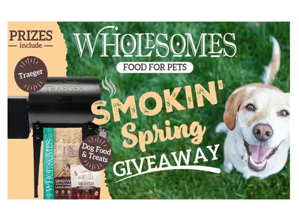 Wholesomes Pet Food Smokin’ Spring Giveaway - Win a Grill + Dog Food & Treats