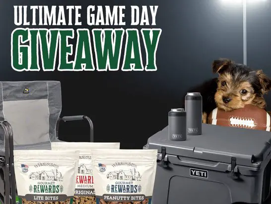 Wholesomes Pet Food Ultimate Game Day Giveaway - Win a $730 Prize Pack