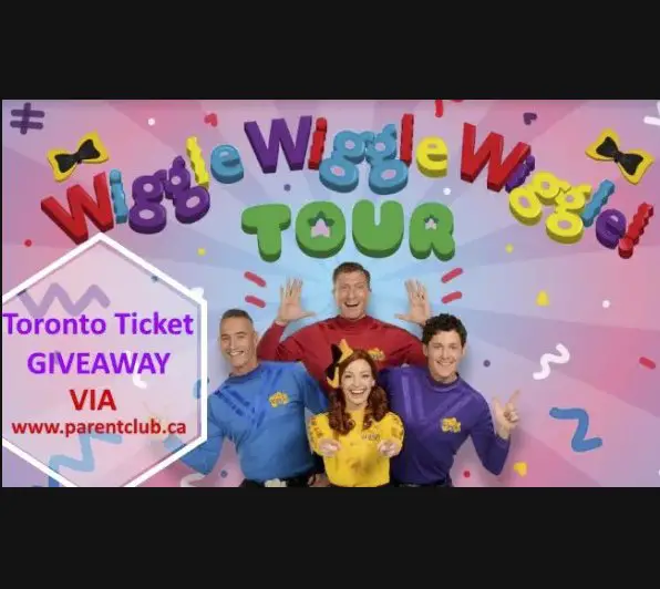 Wiggles Toronto Tickets Giveaway