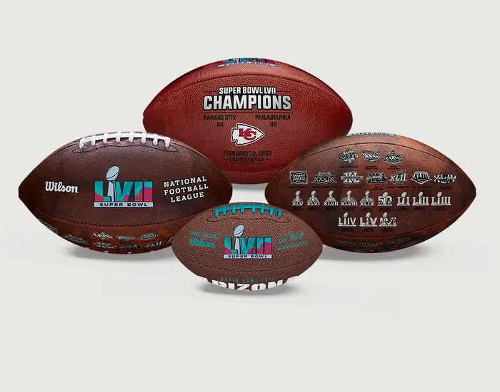Wilson Sporting Goods Super Bowl Bundle Giveaway - Win A Super Bowl LVII Official Game Football Set