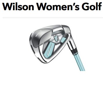 Wilson Womens Golf Clubs Giveaway