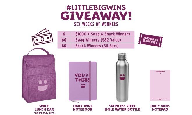 Win $1,000 Cash Or Other Prizes In The Nature's Bakery Little Big Wins Sweepstakes