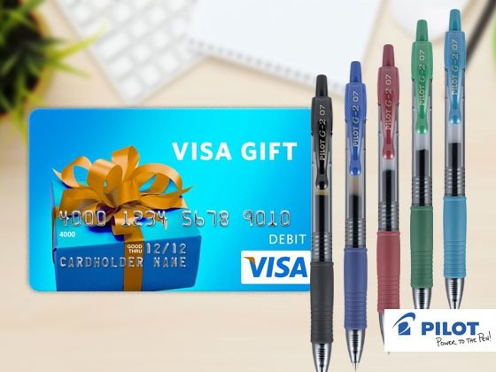 Win 1 of 2 Pilot G2 Overachiever's Prize Packs