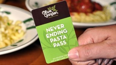 Win 1 of 50 Olive Garden Never Ending Pasta Pass
