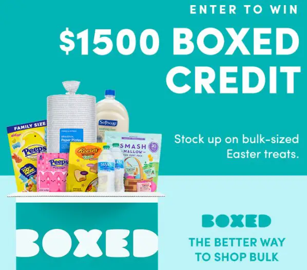 Win $1,500 Boxed.com Credits In The iHeartRadio Boxed.com Sweepstakes