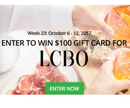 Win 1 of 52 $100 Gift Cards
