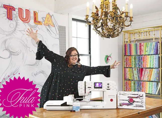 Win 1 of 6 BERNINA Special Edition Tula Pink Hardware Sets