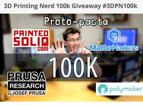Win 1 of 6x 3D Printers