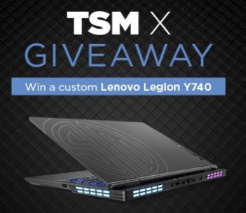 Win 1 of 7 Lenovo Legion Y740 Gaming Laptops
