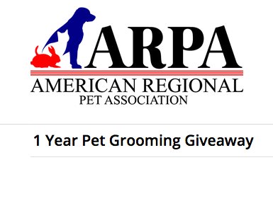 Win 1 Year of Free Pet Grooming