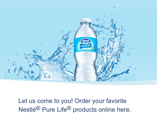 Win 1 Year Supply of Nestle Pure Life Water!