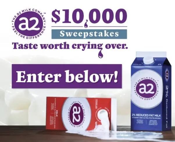 Win $10,000 Cash And Free Milk For A Year