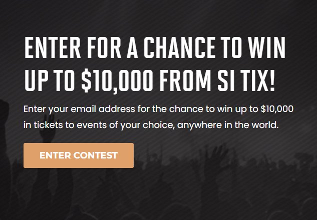 Win $10,000 In Concerts, Sports And Theater Tickets In The Sports Illustrated SiTix Giveaway