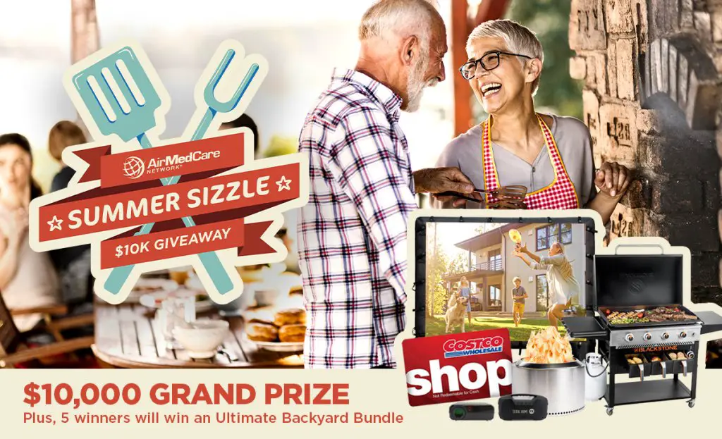 Win $10,000 In The AirMedCare Network Summer Sizzle Sweepstakes
