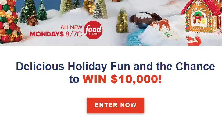 Win $10,000 In The Valpak Food Network $10,000 Holiday Baking Championship Sweepstakes