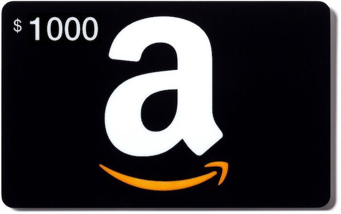 Win a $1000 Amazon Gift Card