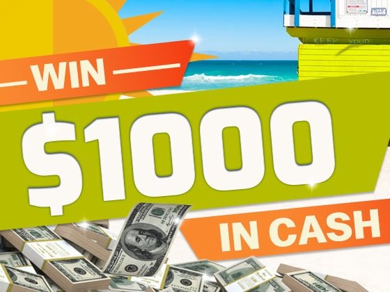 Win a $1,000 Cash Card from Wheel of Fortune!