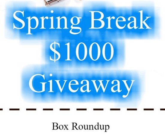 Win $1000 in a Spring Giveaway
