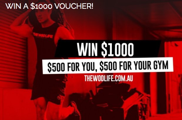 Win a $1,000 WOD Voucher!
