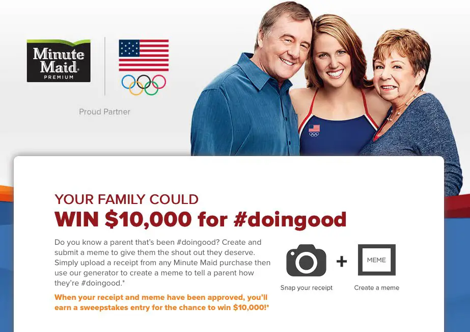 WIN $10,000 for #doingood