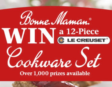 Win a 12 Piece Le Creuset Cookware Set