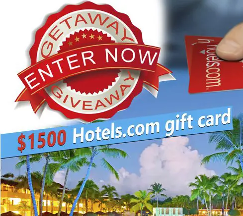 Win A $1500 Hotels.com Gift Card