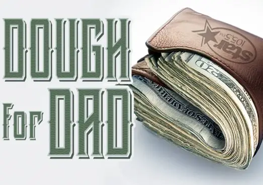 Win $2,000 Cash In The Audience Star 105.5  2023 Father's Day Giveaway Sweepstakes